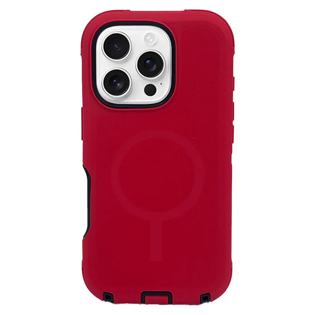 iPhone 16 Pro Max Screen Case With Magsafe Red